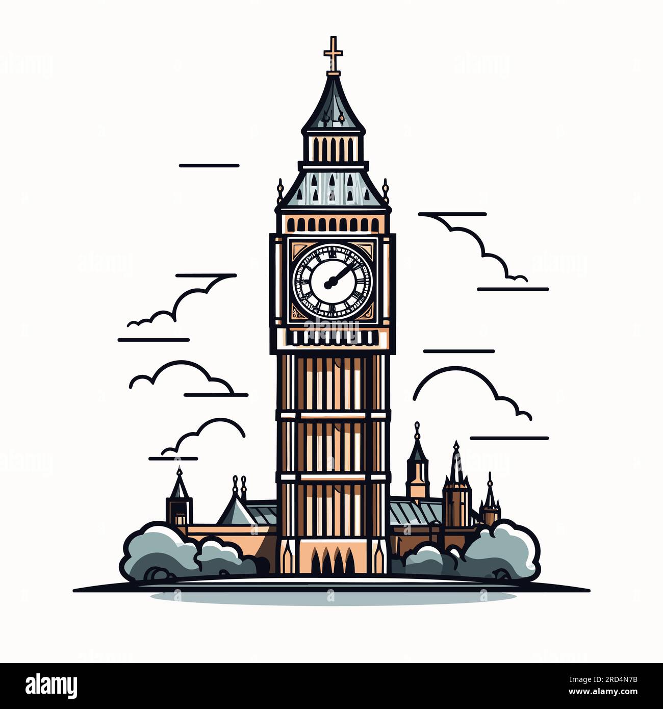 Big Ben Coloring Pages London Big Ben Coloring Page big-ben-coloring-pages-london-big-ben-coloring-page