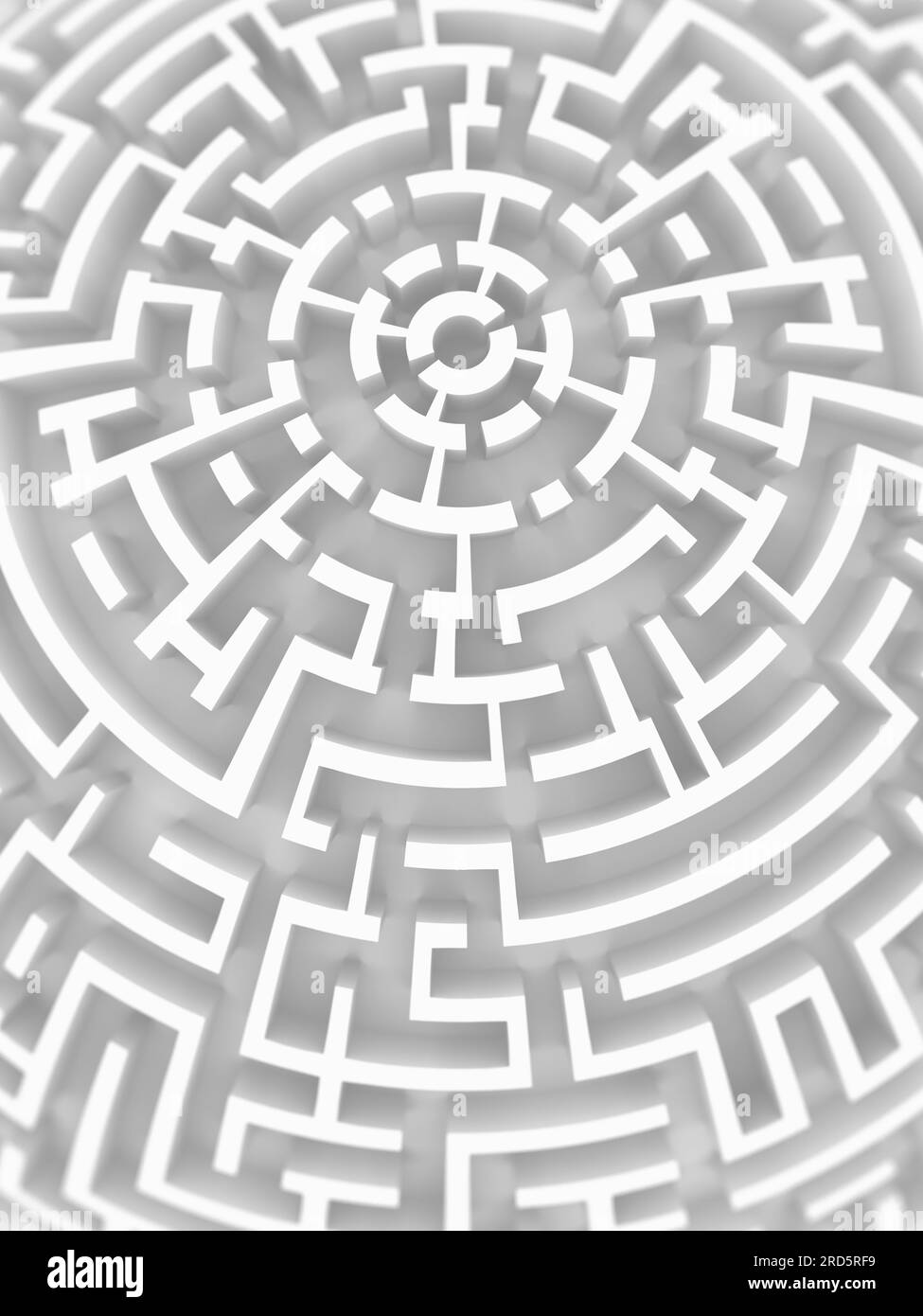 puzzle labyrinthe Banque D'Images