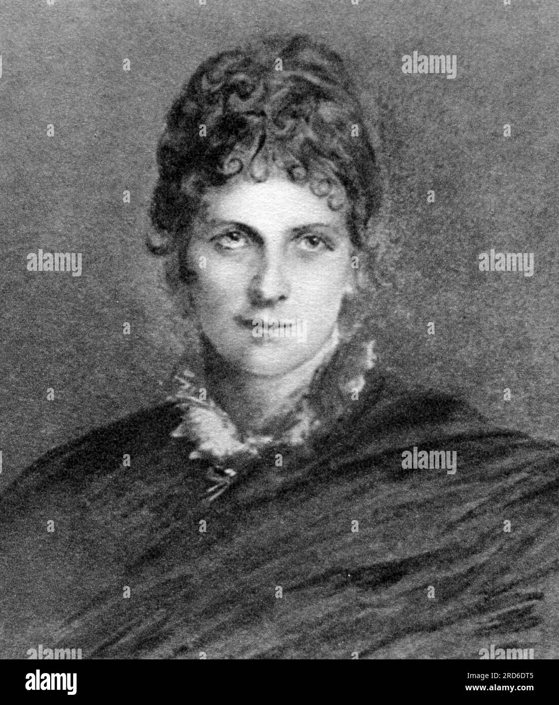 Schleinitz-Wolkenstein, Marie comtesse de, 22.1.1842 - 18.5,1912, salonnière allemande, après peinture, INFORMATIONS-AUTORISATION-DROITS-SUPPLÉMENTAIRES-NON-DISPONIBLES Banque D'Images