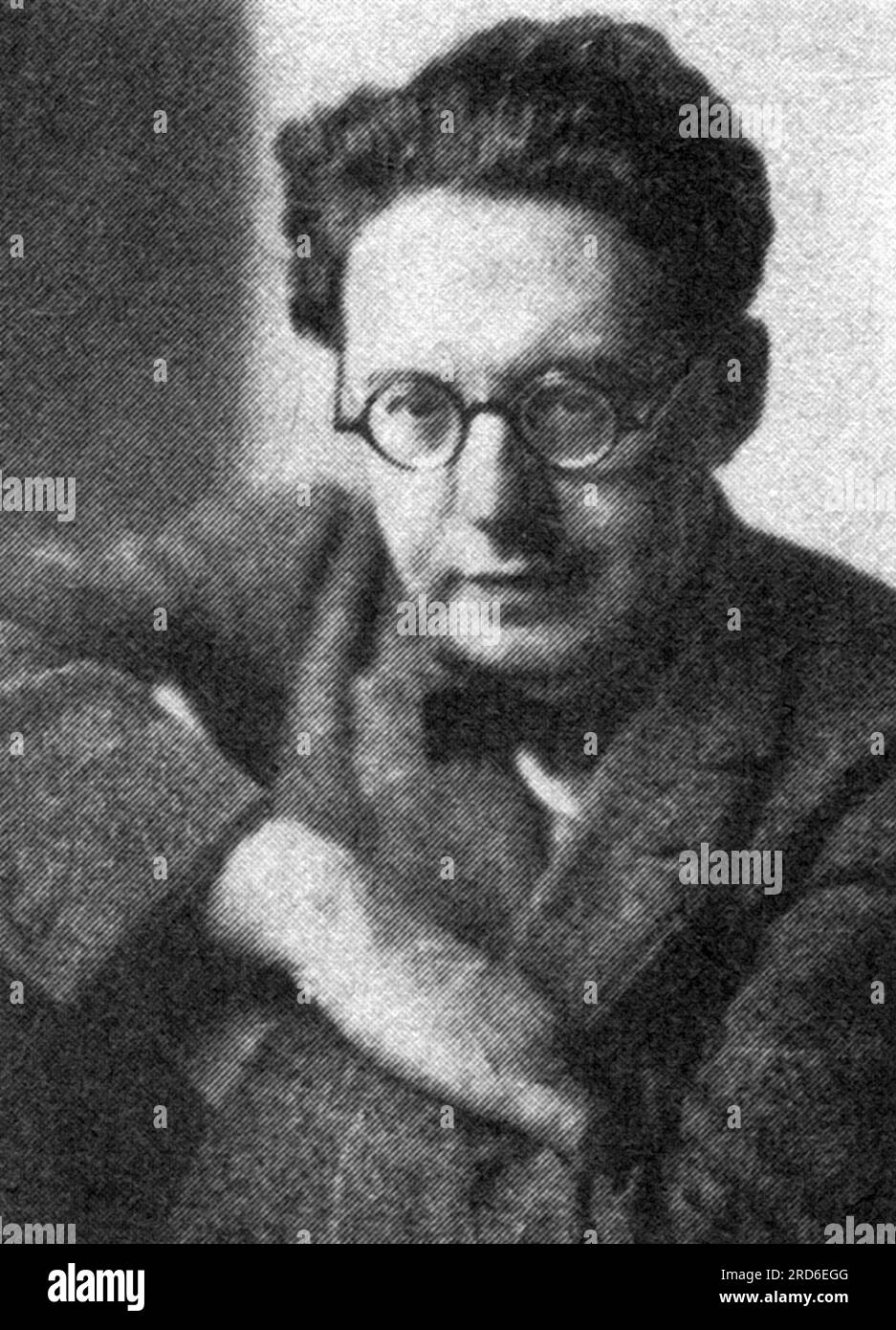 Städter Alfred Wolfenstein Gedicht Alfred wolfenstein Banque de photographies et d’images à haute