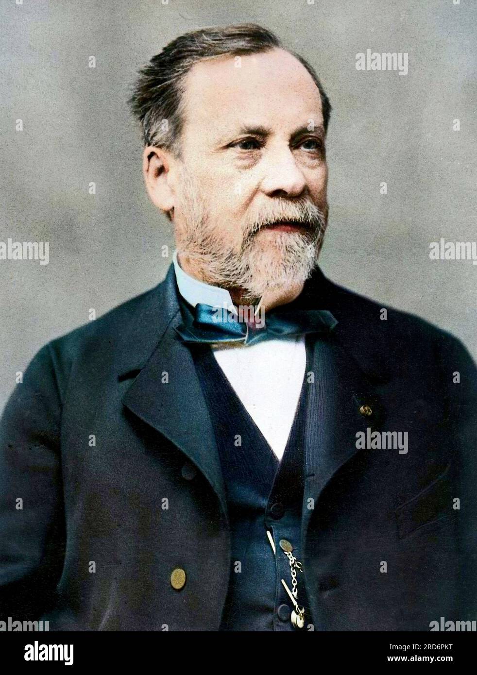 Portrait de Louis Pasteur (1822-1895), chimiste et microbiologiste français. Banque D'Images