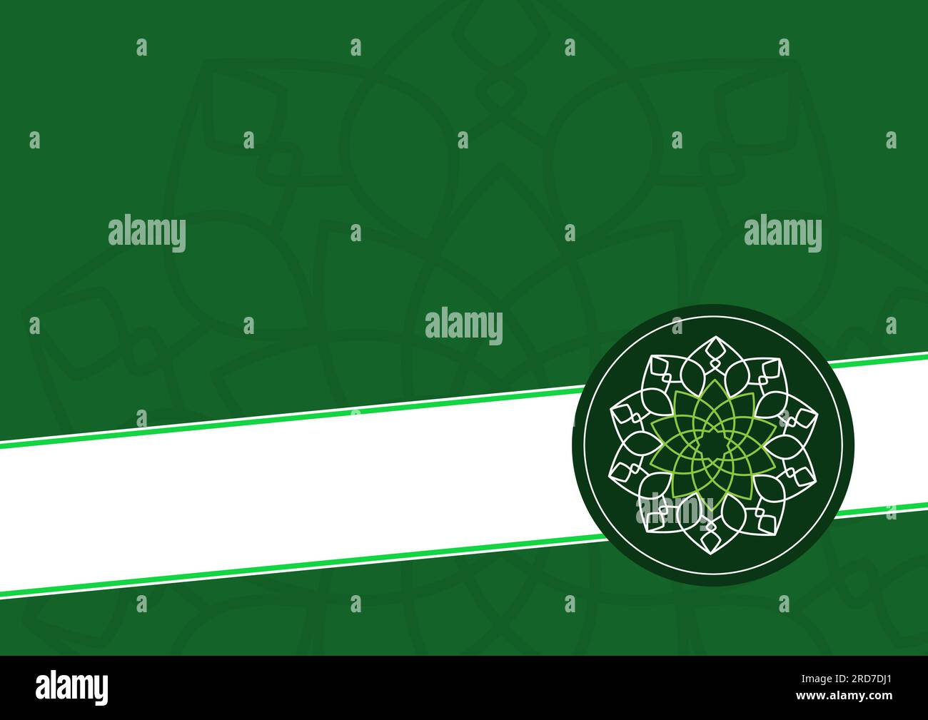 Fond élégant avec Mandala et formes abstraites Illustration de Vecteur