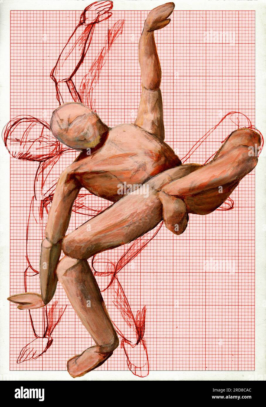 PLANIFICATION HUMAINE Banque D'Images