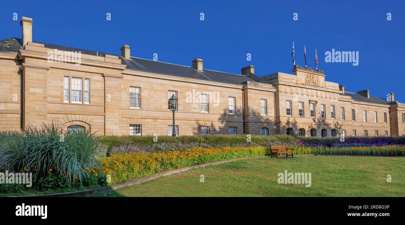 La Maison du Parlement de Tasmanie Hobart Australie Banque D'Images