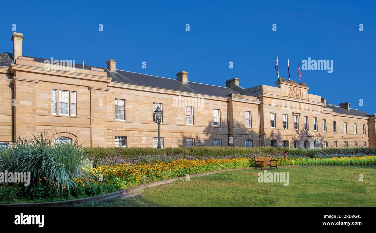 La Maison du Parlement de Tasmanie Hobart Australie Banque D'Images