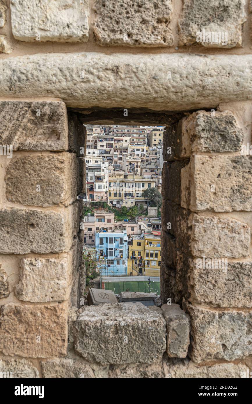 Citadelle de Tripoli (Citadelle de Raymond de Saint-Gilles), Tripoli, Liban Banque D'Images