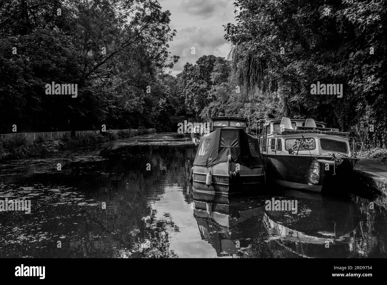 Le long du Regent's Canal London Banque D'Images