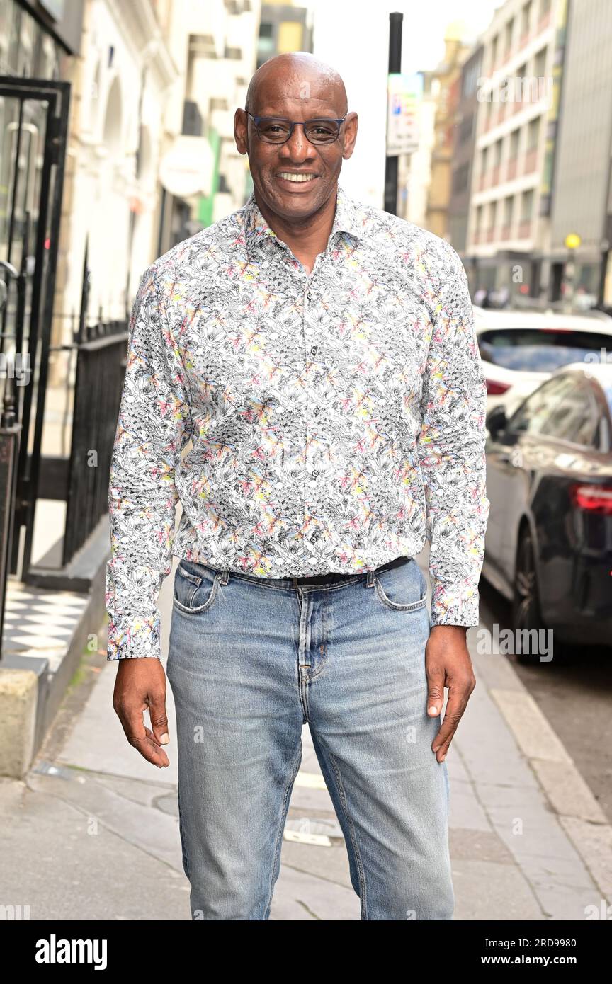 Shaun Wallace assiste à la fête d'été ITV, The Mandrake Hotel, Londres, Royaume-Uni. Le 19 juillet 2023. Crédit : Voir Li/Picture Capital/Alamy Live News Banque D'Images