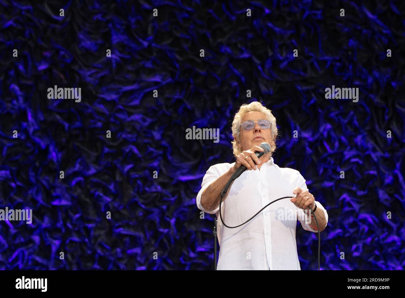 Durham, Royaume-Uni - 19 juillet, le groupe de rock anglais The Who se produit au stade Riverside, Chester-le Street, Durham. Crédit photo Jill O'Donnell/Alamy Live News Banque D'Images