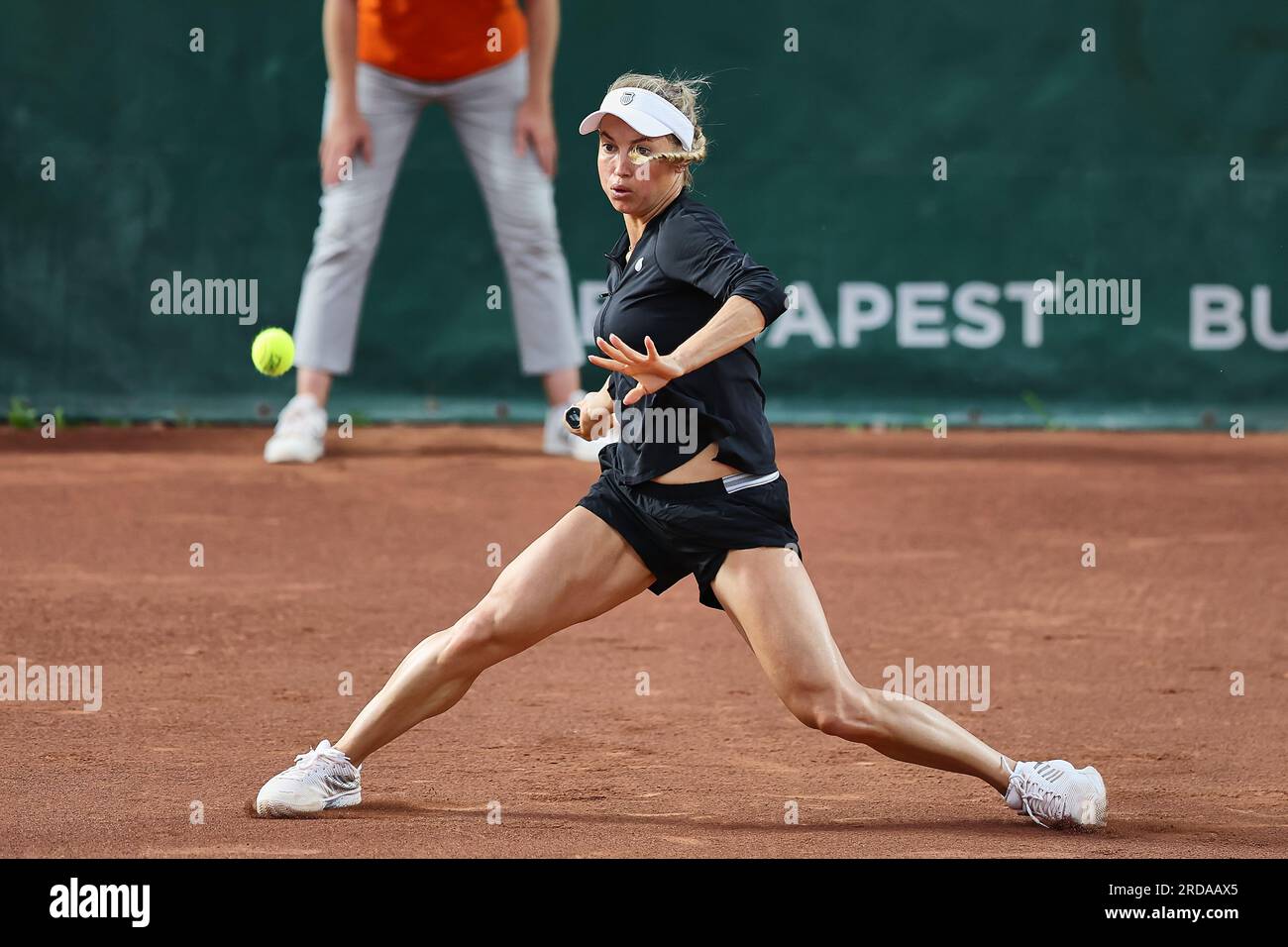 Budapest, Hongrie centrale, Hongrie. 19 juillet 2023. YULIA PUTSEVA du Kazakhstan en action lors du GRAND PRIX DE HONGRIE - Budapest - Womens tennis, WTA250 (crédit image : © Mathias Schulz/ZUMA Press Wire) À USAGE ÉDITORIAL SEULEMENT! Non destiné à UN USAGE commercial ! Banque D'Images