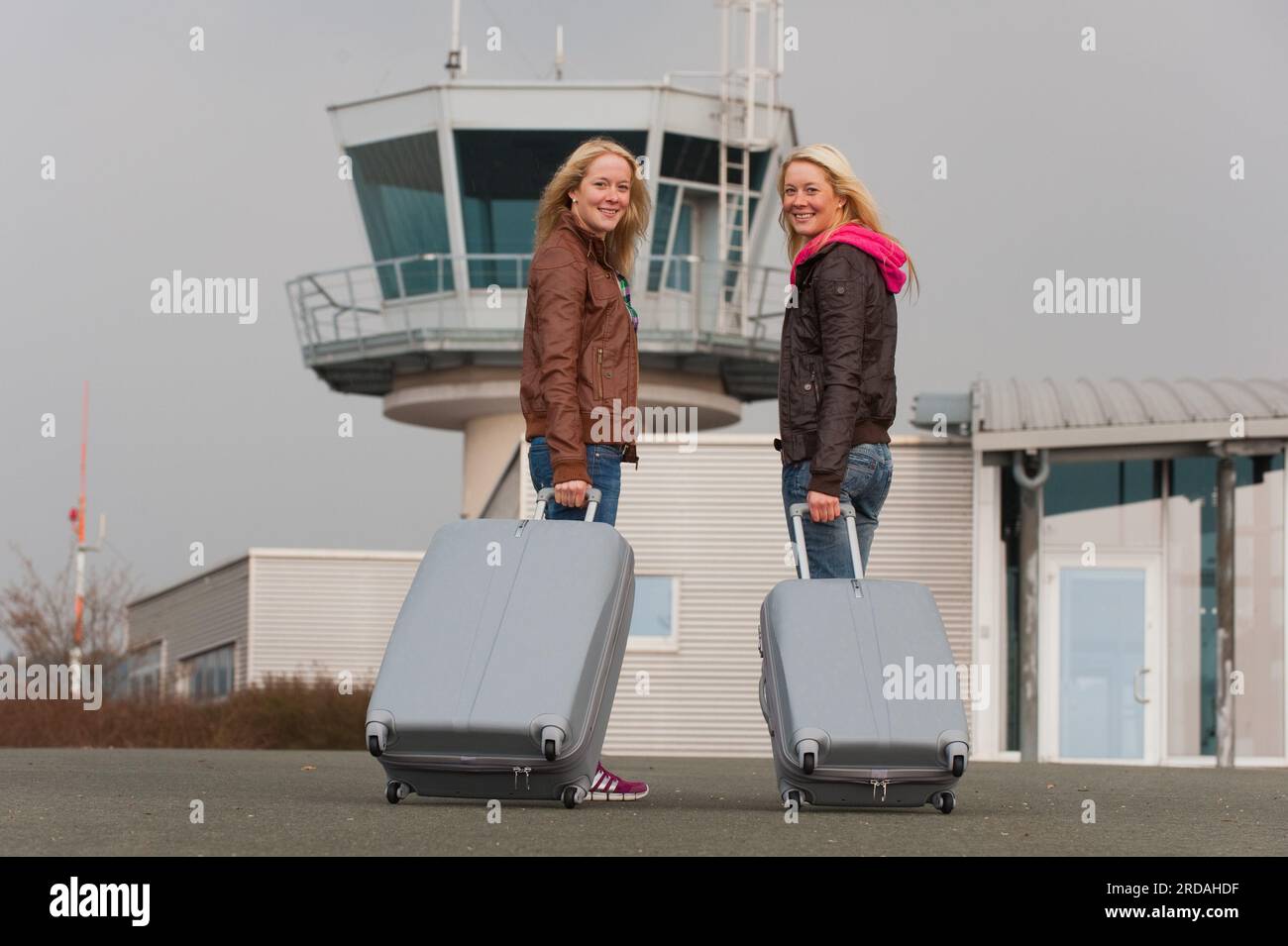 Janin und Maren Hammerschmidt Biathlon Banque D'Images