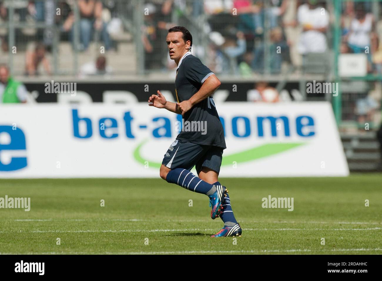 Piotr Trochowski Aktion Fußball Bundesliga / Testspiel Borussia Mönchengladbach - FC Séville 0:0 4.8.2012 Banque D'Images