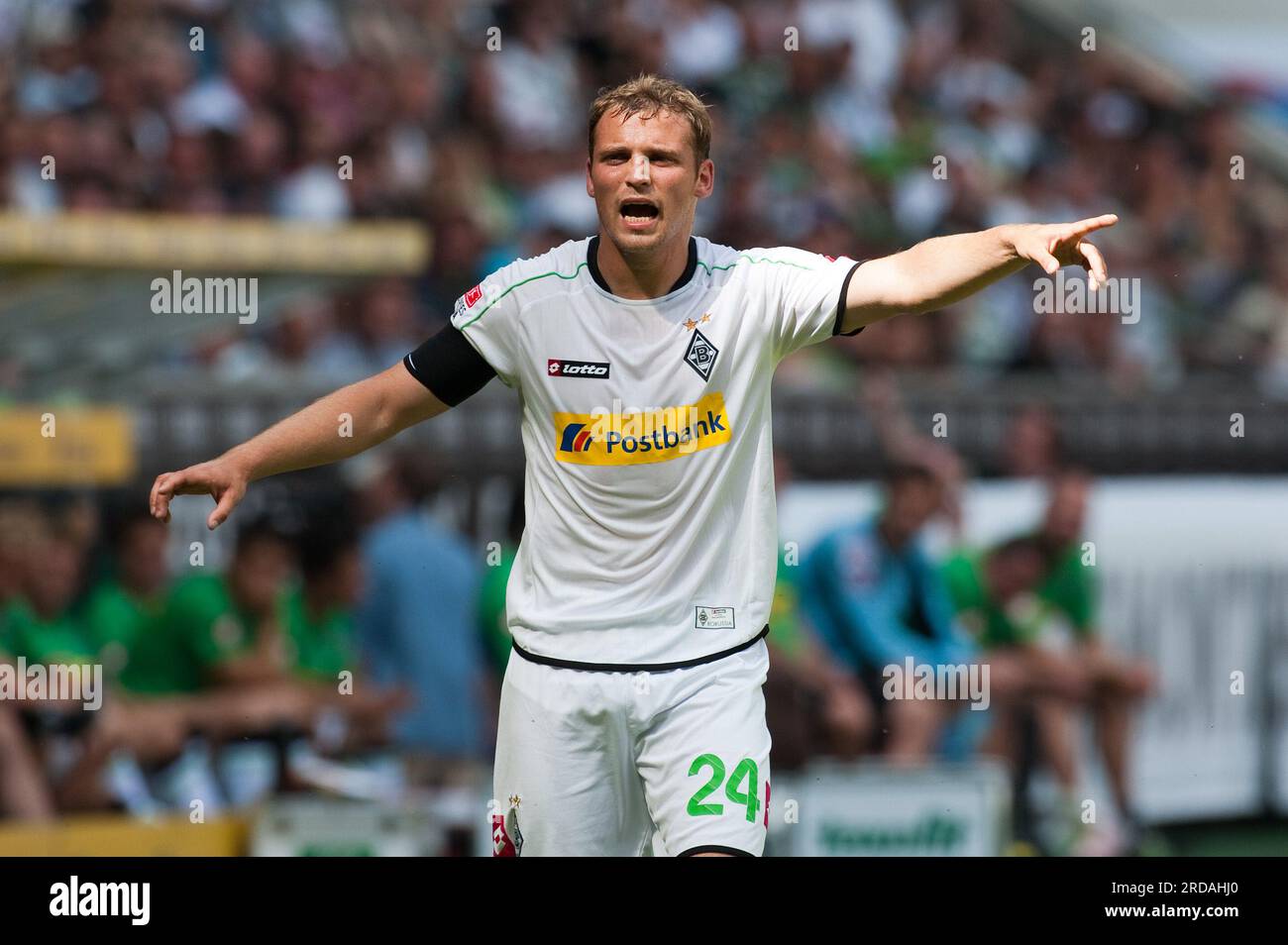 Tony Janschke Fußball Bundesliga / Testspiel Borussia Mönchengladbach - FC Séville 0:0 4.8.2012 Banque D'Images