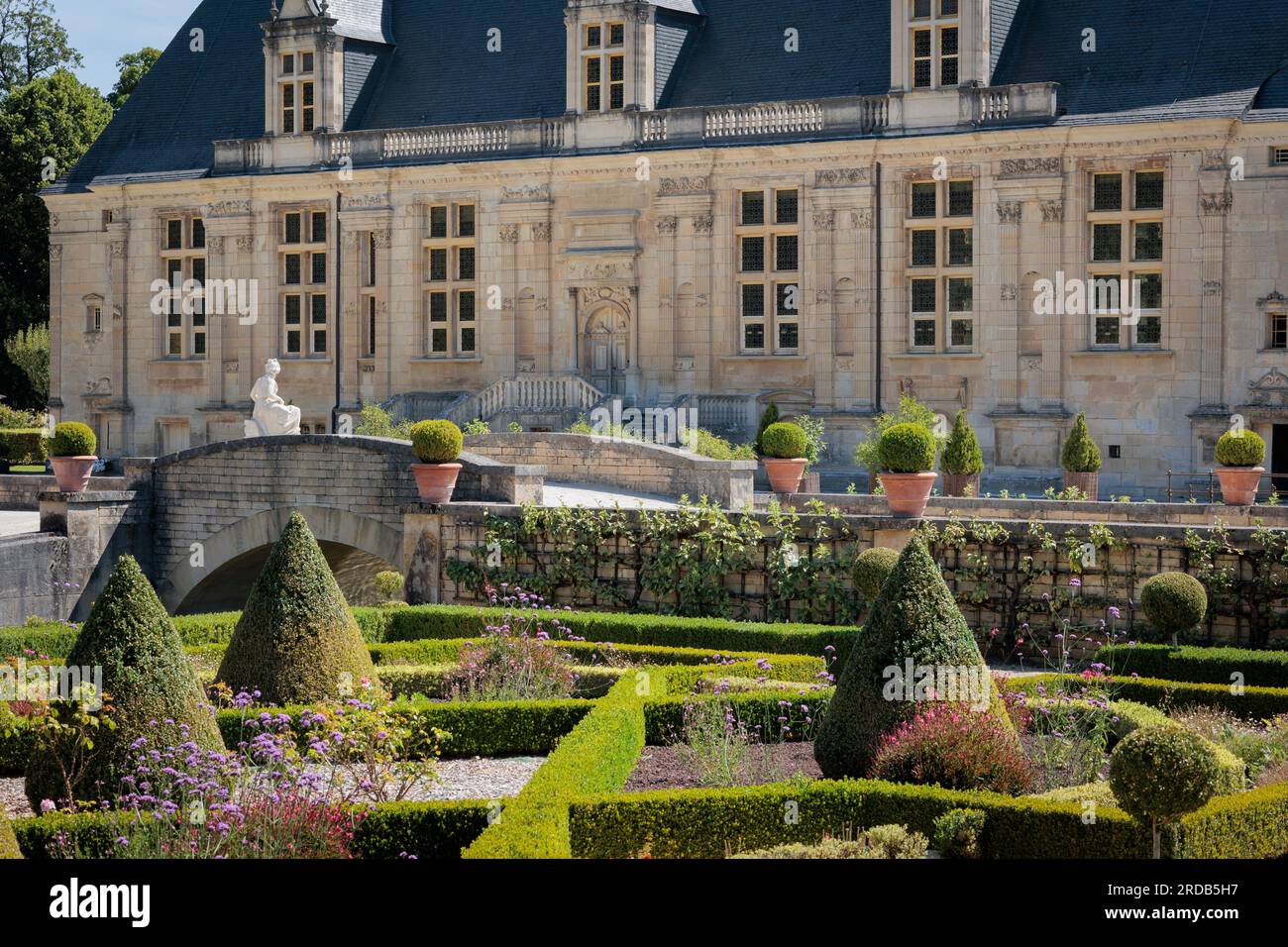 Château du Grand jardin Joinville Saint-Dizier haute-Marne Grande est France Banque D'Images