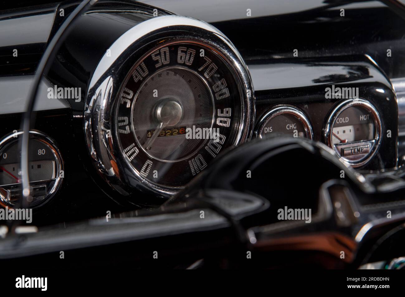 1949 Mercury « traîneau de tête », voiture personnalisée à conducteur bas classique Banque D'Images