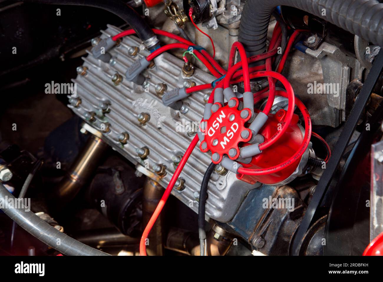 Ford F100 1953 modifié sur mesure pour les sacs gonflables Banque D'Images