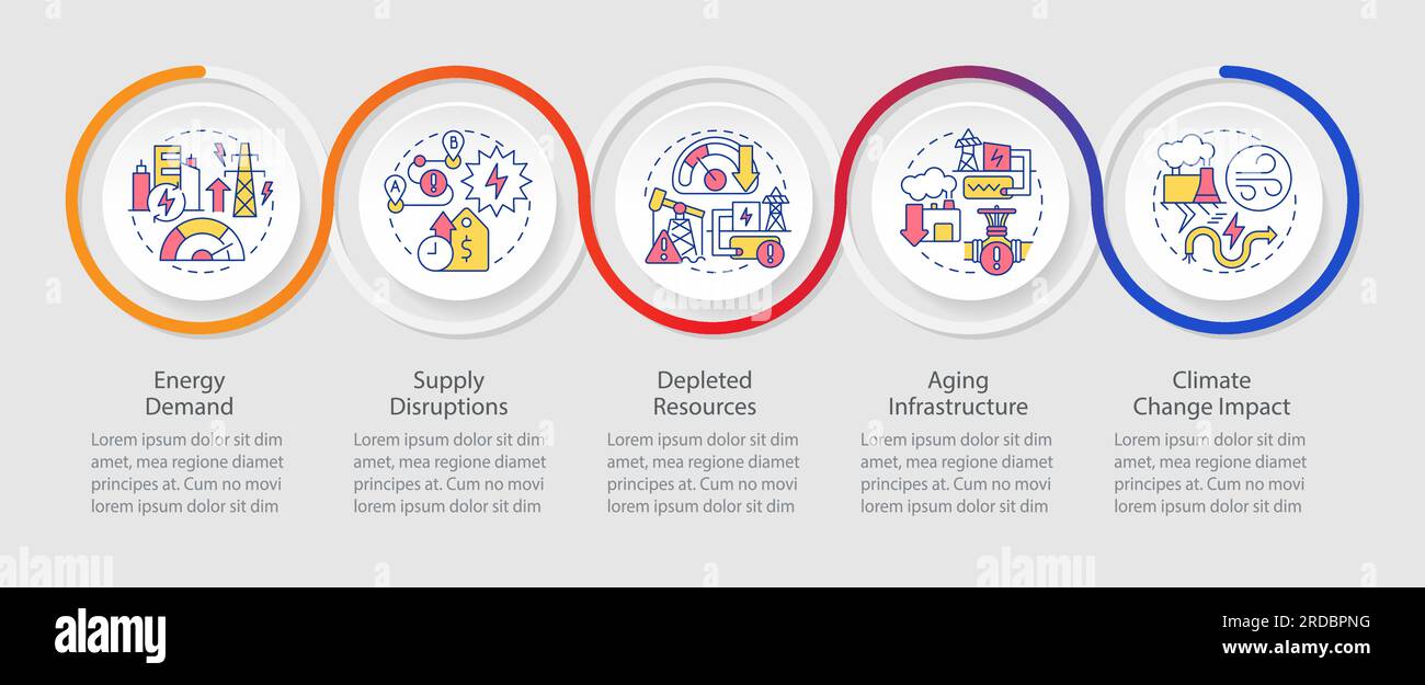 Disposition de réglage des bordures en carbone avec icônes de ligne Illustration de Vecteur