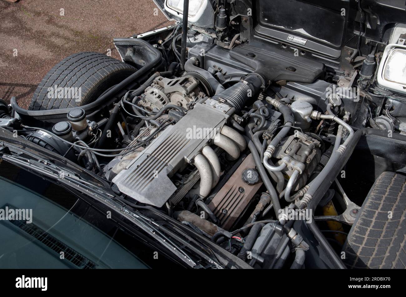 1989 C4 Corvette, voiture de sport américaine V8 Banque D'Images