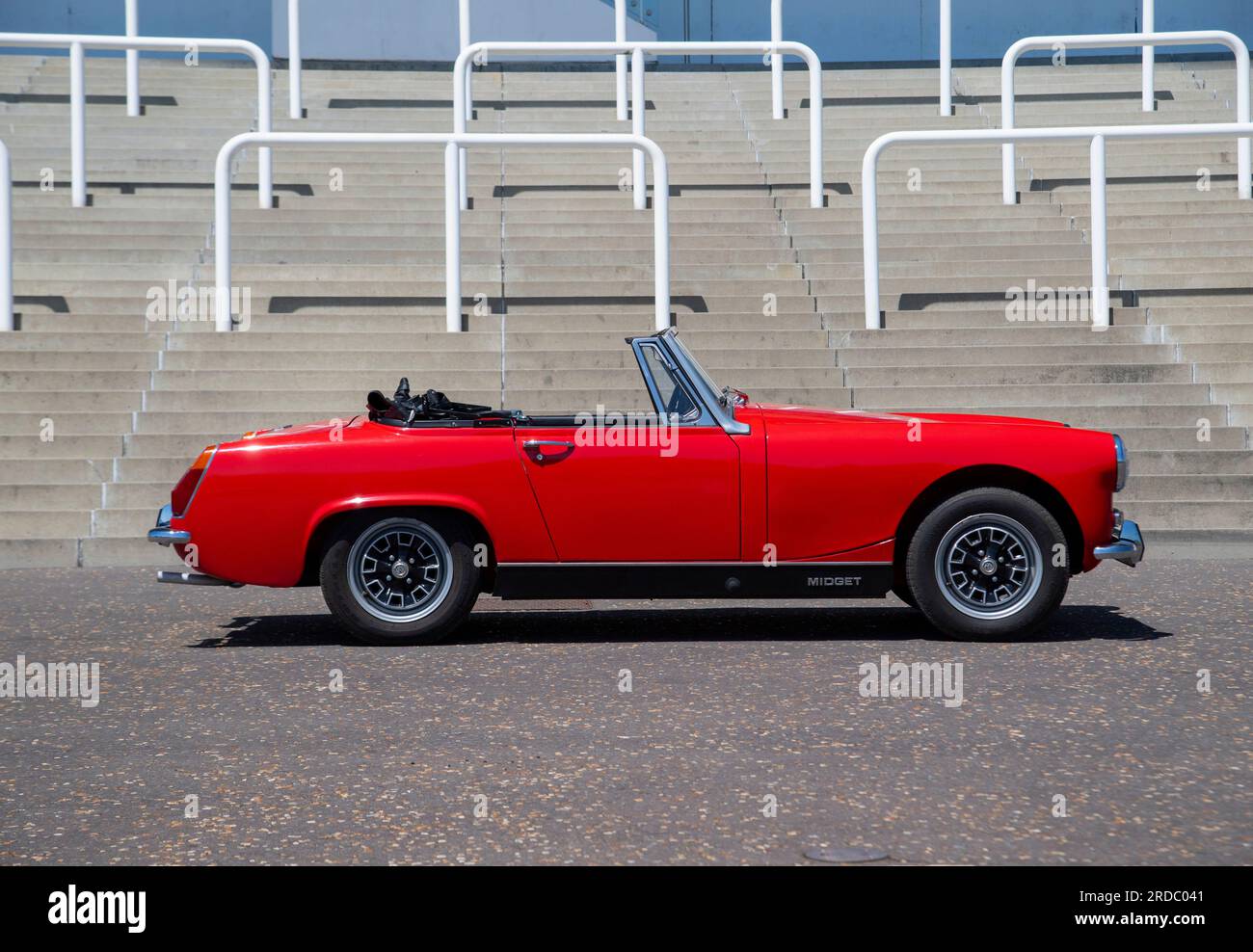 1971 MG Midget Mk3 classique voiture de sport britannique Banque D'Images