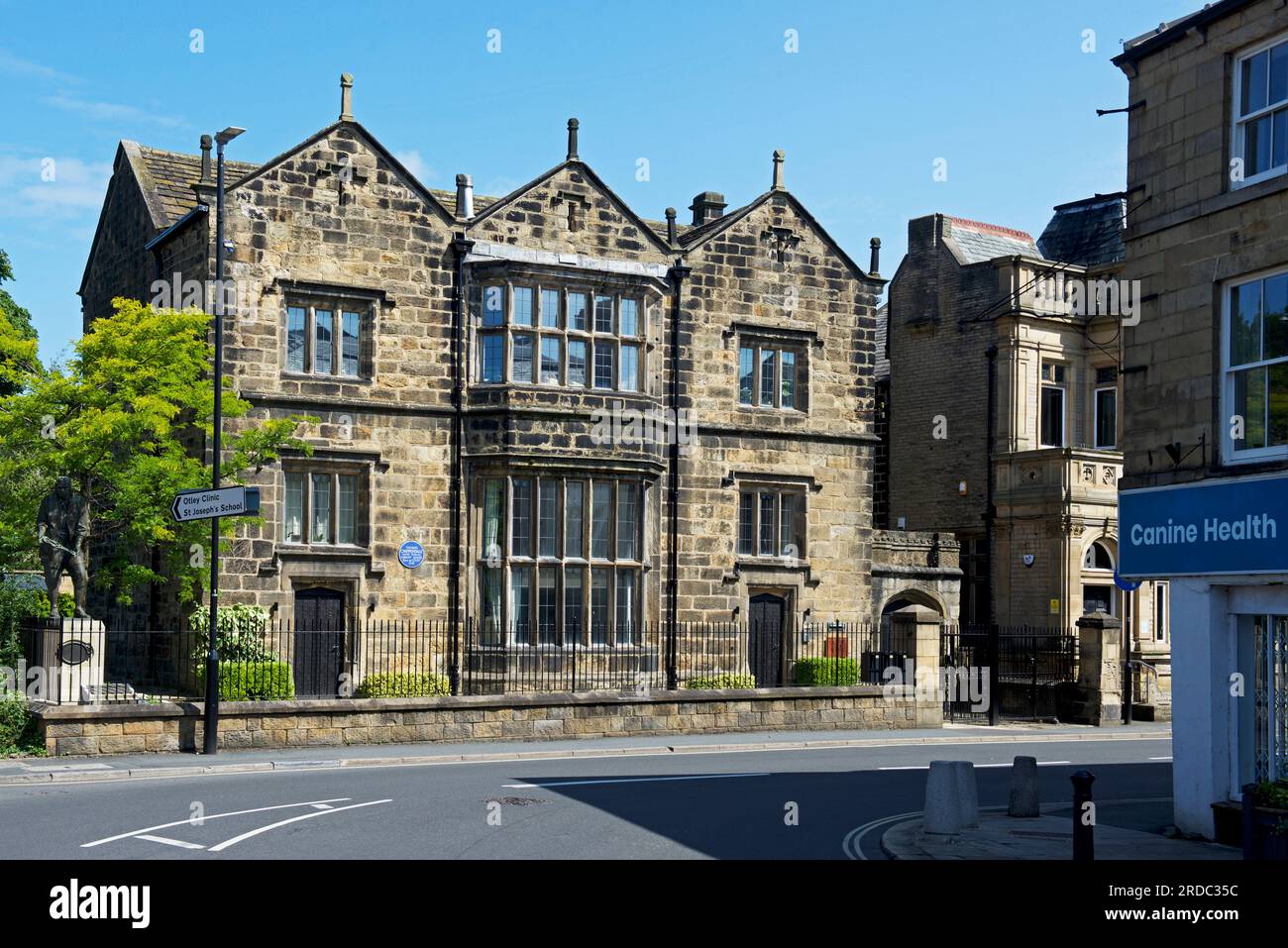 La maison de Thomas Chippendale à Otley, West Yorkshire, Angleterre Royaume-Uni Banque D'Images