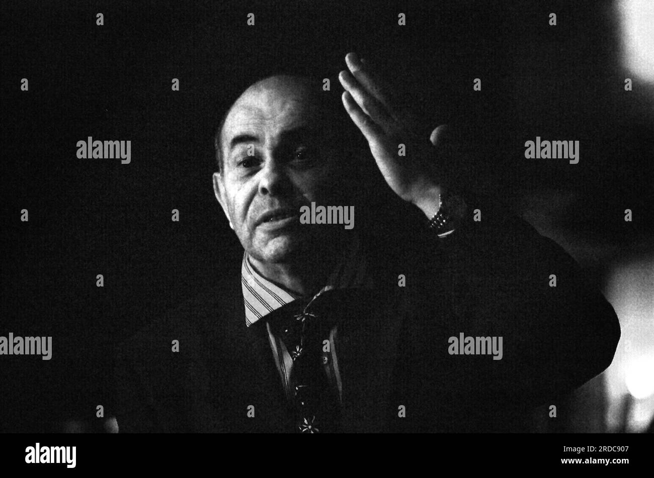 Jacek Kuroń, Icek Kordblum,Jacek Jan Kuroń (né le 3 mars 1934 à Lviv, mort le 17 juin 2004 à Varsovie) - communiste juif, l'un des leaders de la soi-disant opposition politique constructive en République populaire de Pologne, partisan du détachement de Lviv et Kresy de Pologne, Actionnaire de la 'Table ronde,photo Kazimierz Jurewicz Banque D'Images