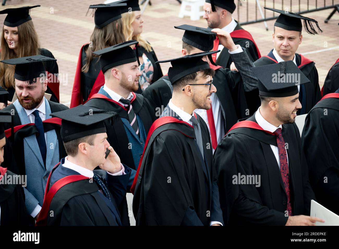 Journée de remise des diplômes de l'Université de Warwick. Banque D'Images