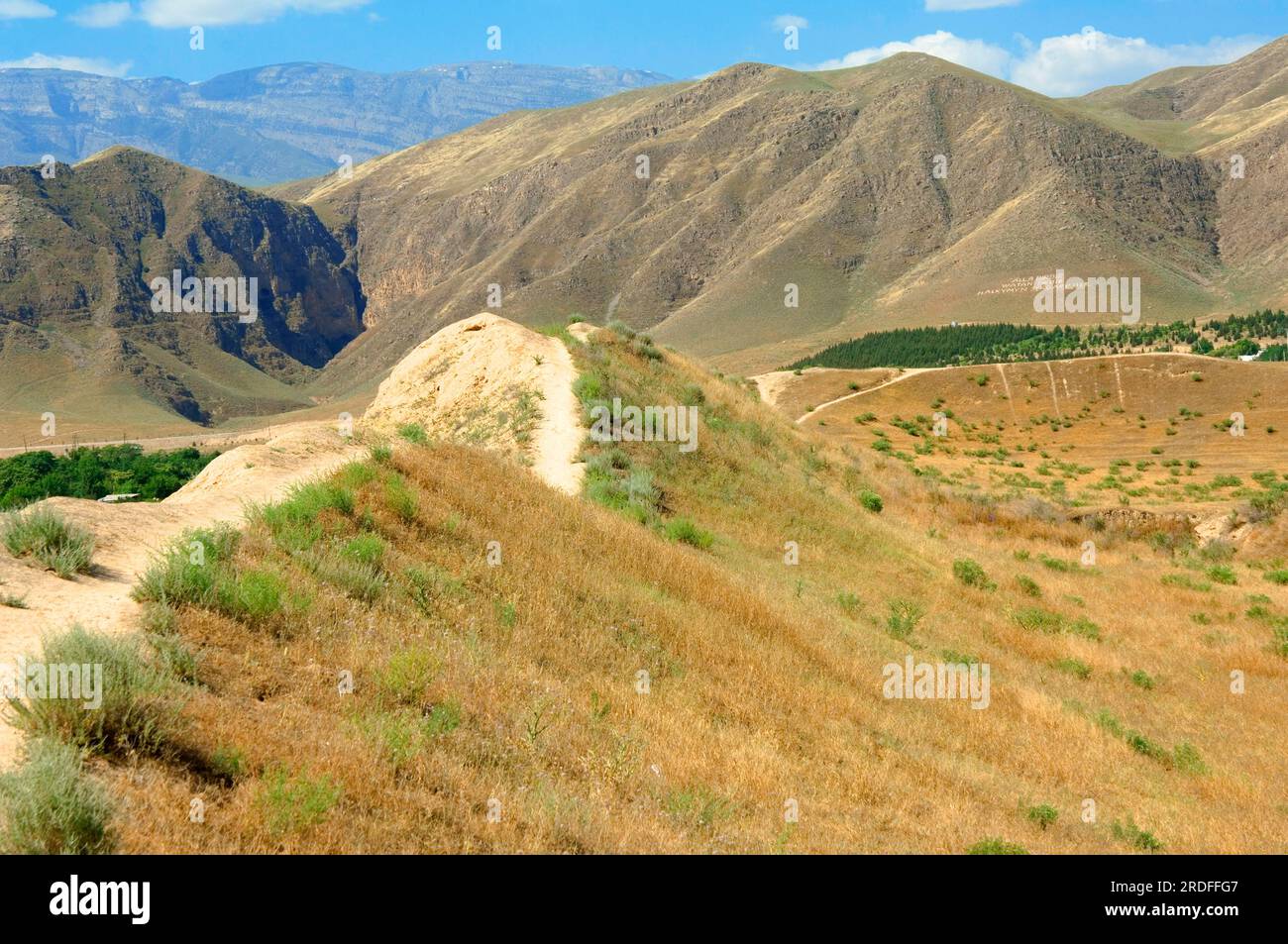 Nisa, Kopet-Dag Mountains, Achgabat, Turkménistan, Asgabat, Ancienne capitale des Parthes Banque D'Images