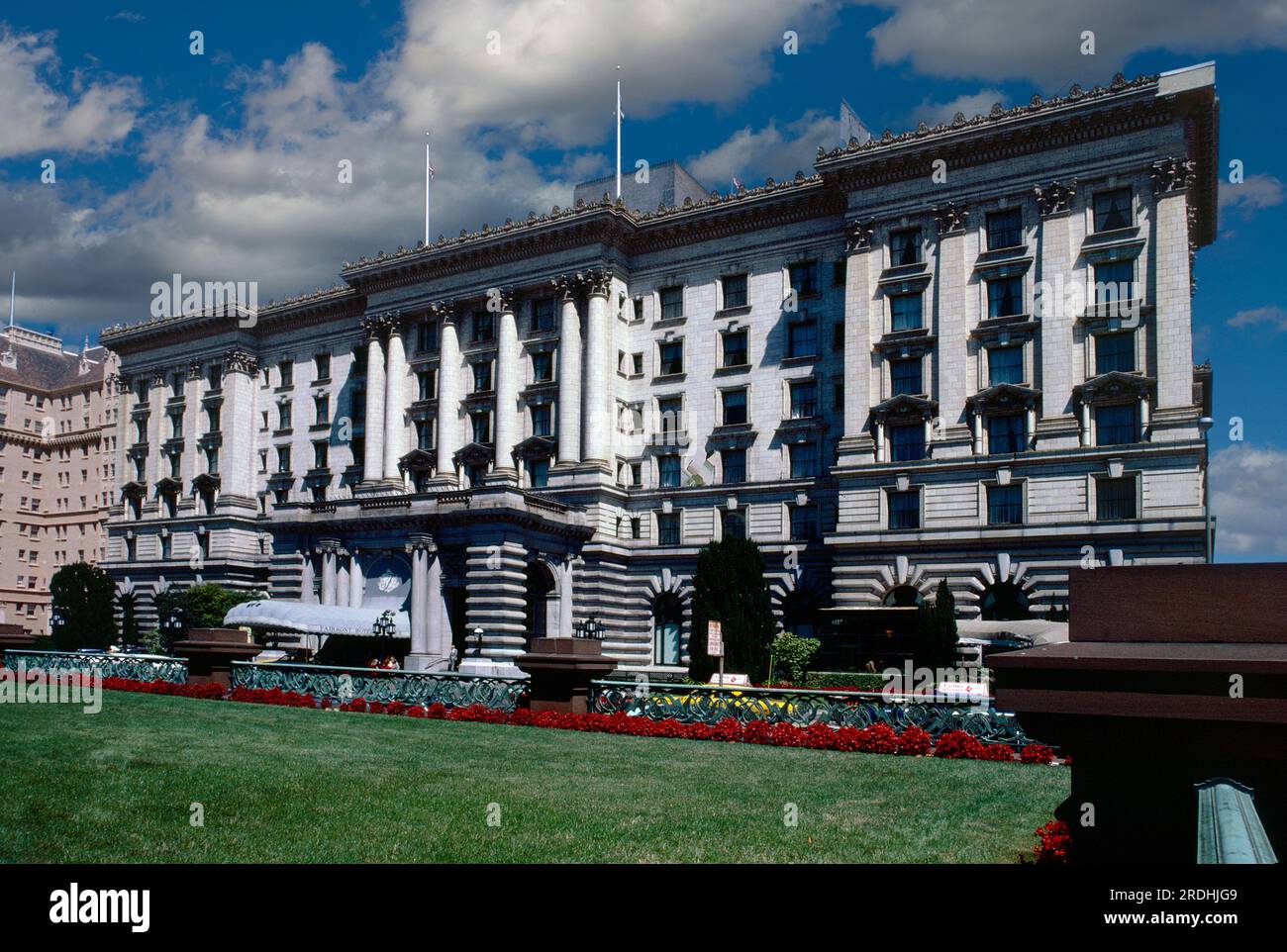 Fairmont Hotel, Nob Hill, San Francisco, Californie, États-Unis Banque D'Images