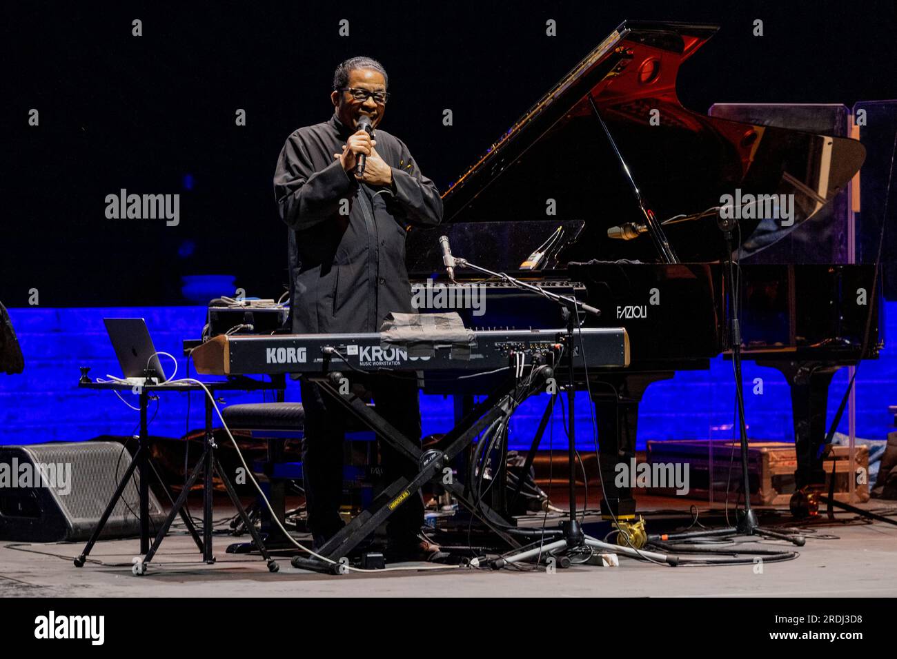 Membres du groupe herbie hancock Banque de photographies et d’images à