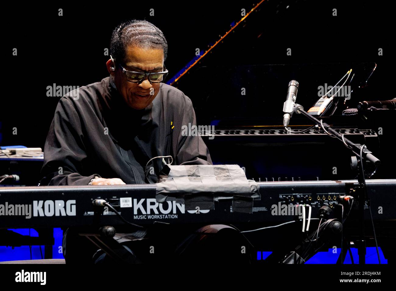 Italie 21 juillet 2023 Herbie Hancock en concert à l'Anfiteatro del