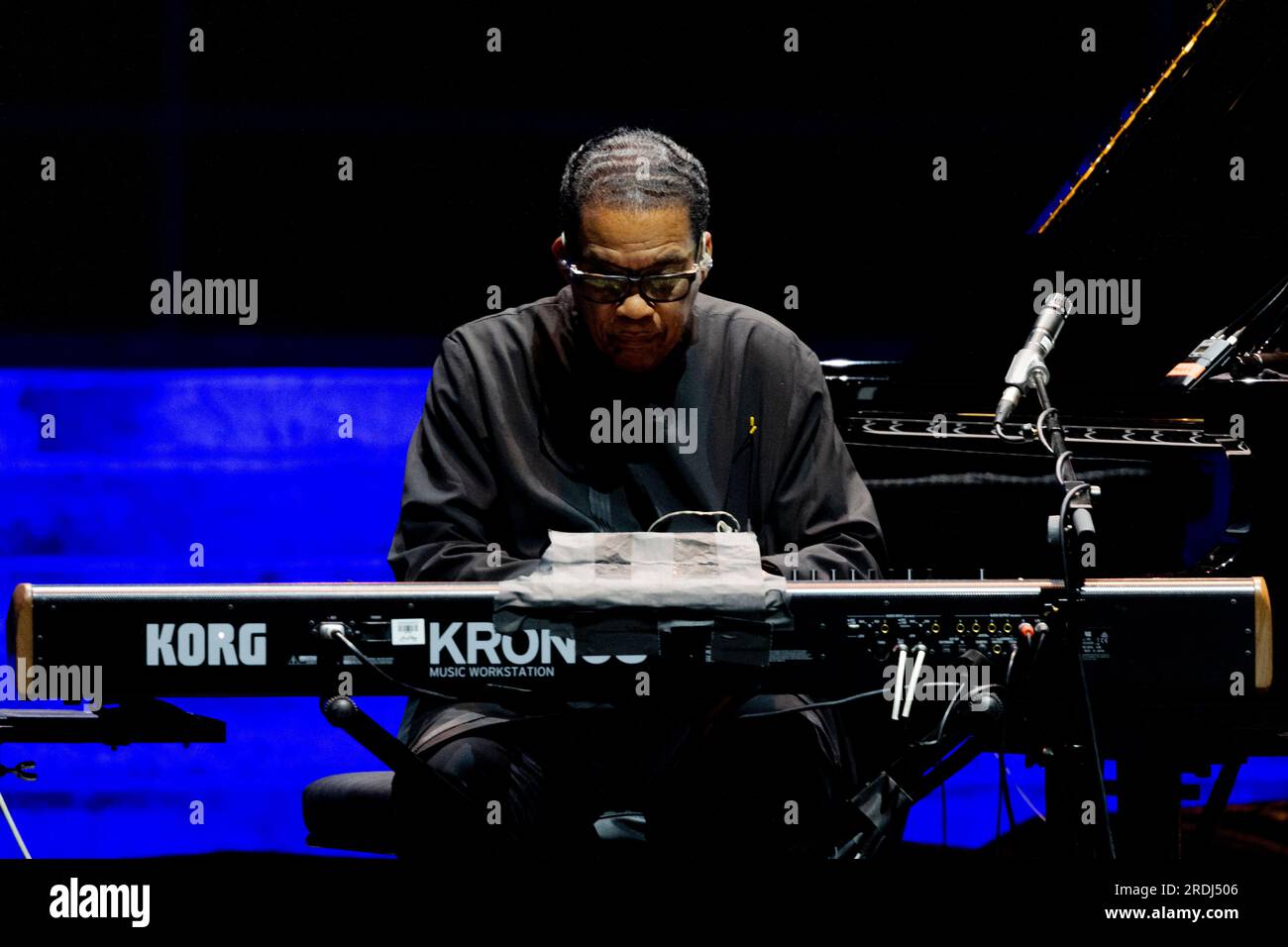 Membres du groupe herbie hancock Banque de photographies et d’images à