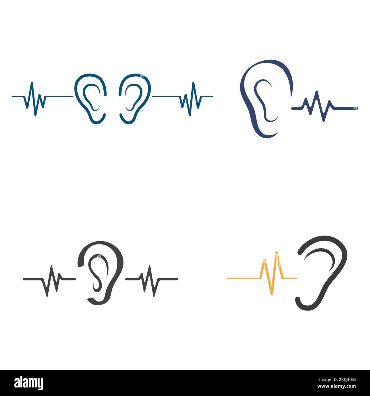 Music sound waves icon simple Banque d'images vectorielles - Alamy