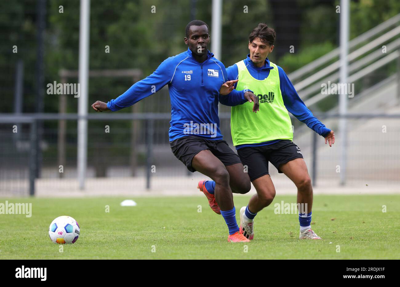 Duisburg, Deutschland. 03 juillet 2023. Firo : 07/03/2023, football, football, saison 2023/2024, VDV, Le syndicat des joueurs, camp professionnel à Duisburg pour les footballeurs au chômage, crédit : dpa/Alamy Live News Banque D'Images