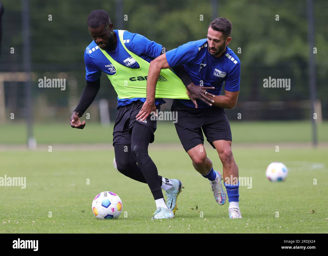 Duisburg, Deutschland. 03 juillet 2023. Firo : 07/03/2023, football, football, saison 2023/2024, VDV, Le syndicat des joueurs, camp professionnel à Duisburg pour les footballeurs au chômage, crédit : dpa/Alamy Live News Banque D'Images