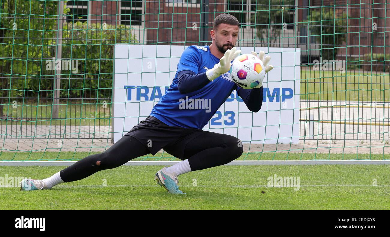 Duisburg, Deutschland. 03 juillet 2023. Firo : 07/03/2023, football, football, saison 2023/2024, VDV, Le syndicat des joueurs, camp professionnel à Duisburg pour les footballeurs au chômage, crédit : dpa/Alamy Live News Banque D'Images
