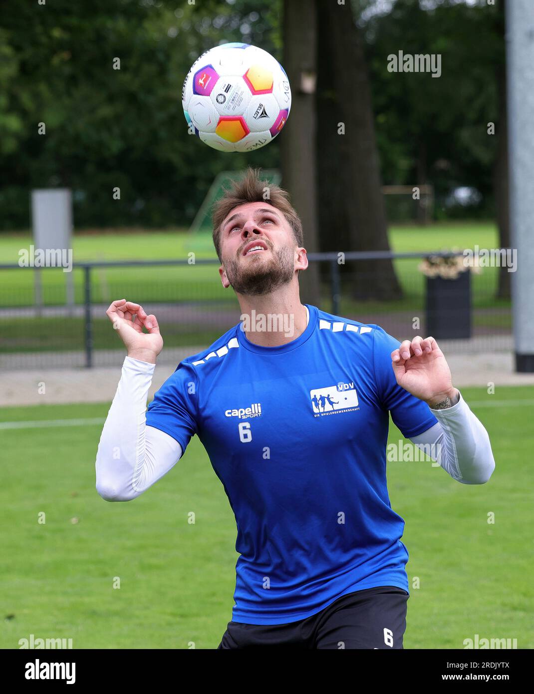 Duisburg, Deutschland. 03 juillet 2023. Firo : 07/03/2023, football, football, saison 2023/2024, VDV, Le syndicat des joueurs, camp professionnel à Duisburg pour les footballeurs au chômage, crédit : dpa/Alamy Live News Banque D'Images