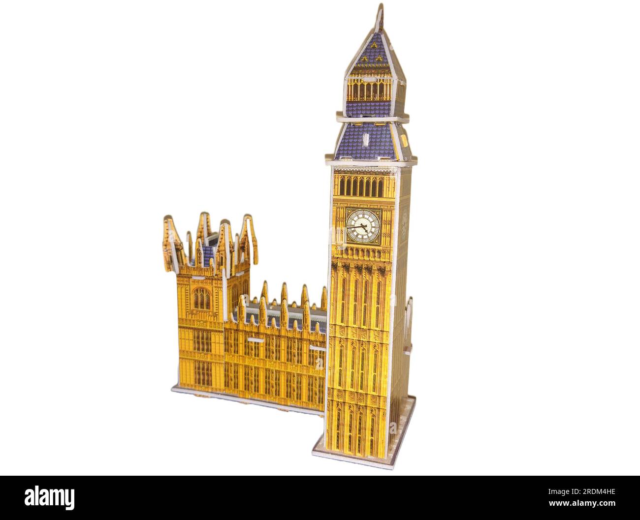 Big Ben fait à partir de puzzle 3D Photo Stock - Alamy