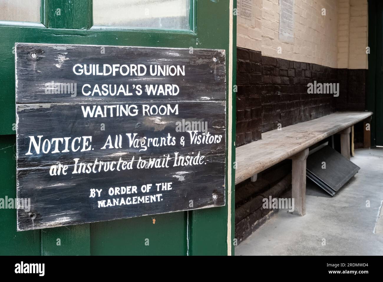 Le Spike Heritage Centre à Guildford, anciennement le service occasionnel des vagrants au Guildford Union Workhouse, Surrey, Angleterre, Royaume-Uni Banque D'Images