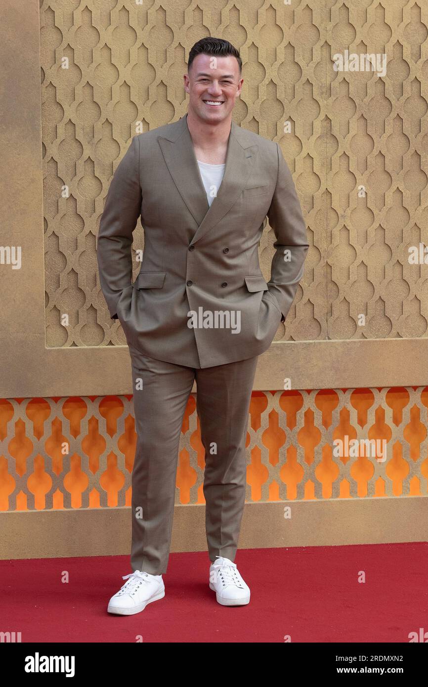 Londres, Royaume-Uni. 26 juin 2023. Kai Widdrington assiste aux arrivées de première Indiana Jones et Dial of Destiny UK au Cineworld, Leicester Square à Londres, en Angleterre. Crédit : S.A.M./Alamy Live News Banque D'Images