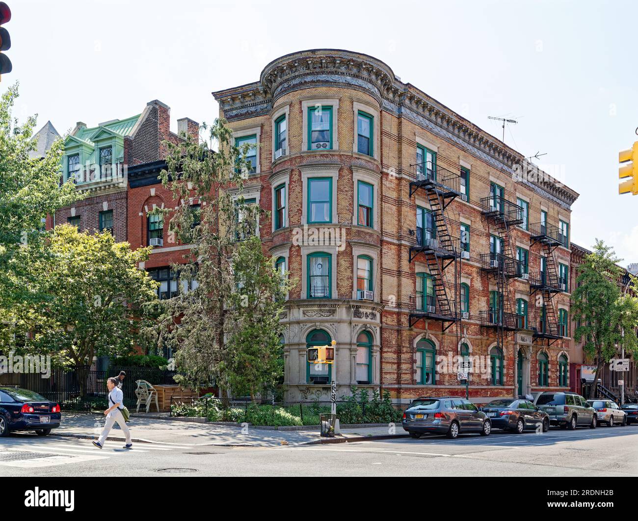 Quartier historique de clinton hill Banque de photographies et d’images ...
