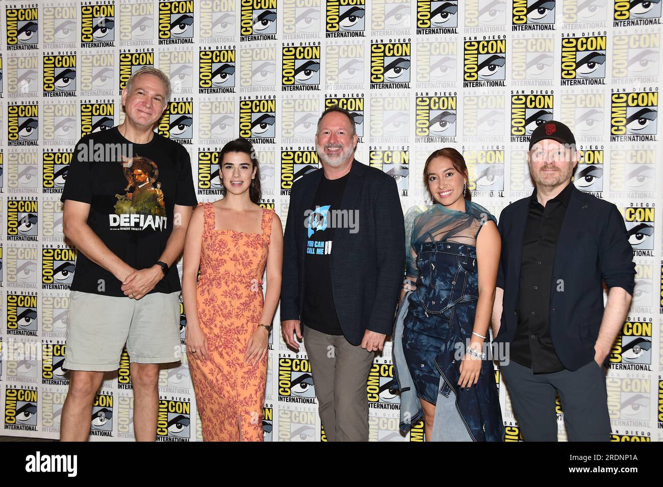 Les producteurs et les invités arrivent au photocall pour William Shatner : Call Me Bill à la troisième Journée internationale de la Comic-con de San Diego, le 22 juillet 2023 Banque D'Images