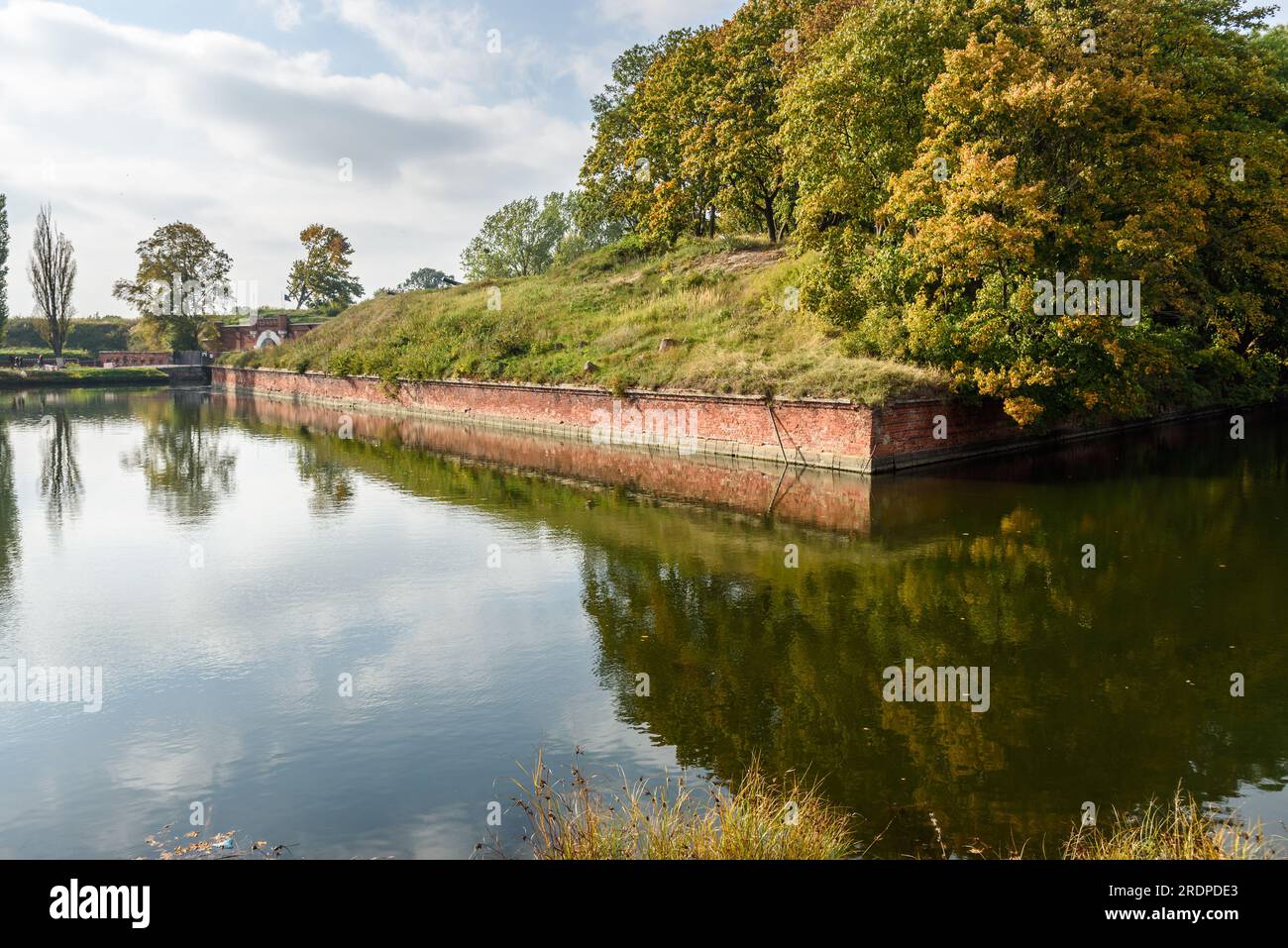 Vue de la citadelle forteresse de Pillau à Baltiysk. Région de Kaliningrad. Russie Banque D'Images
