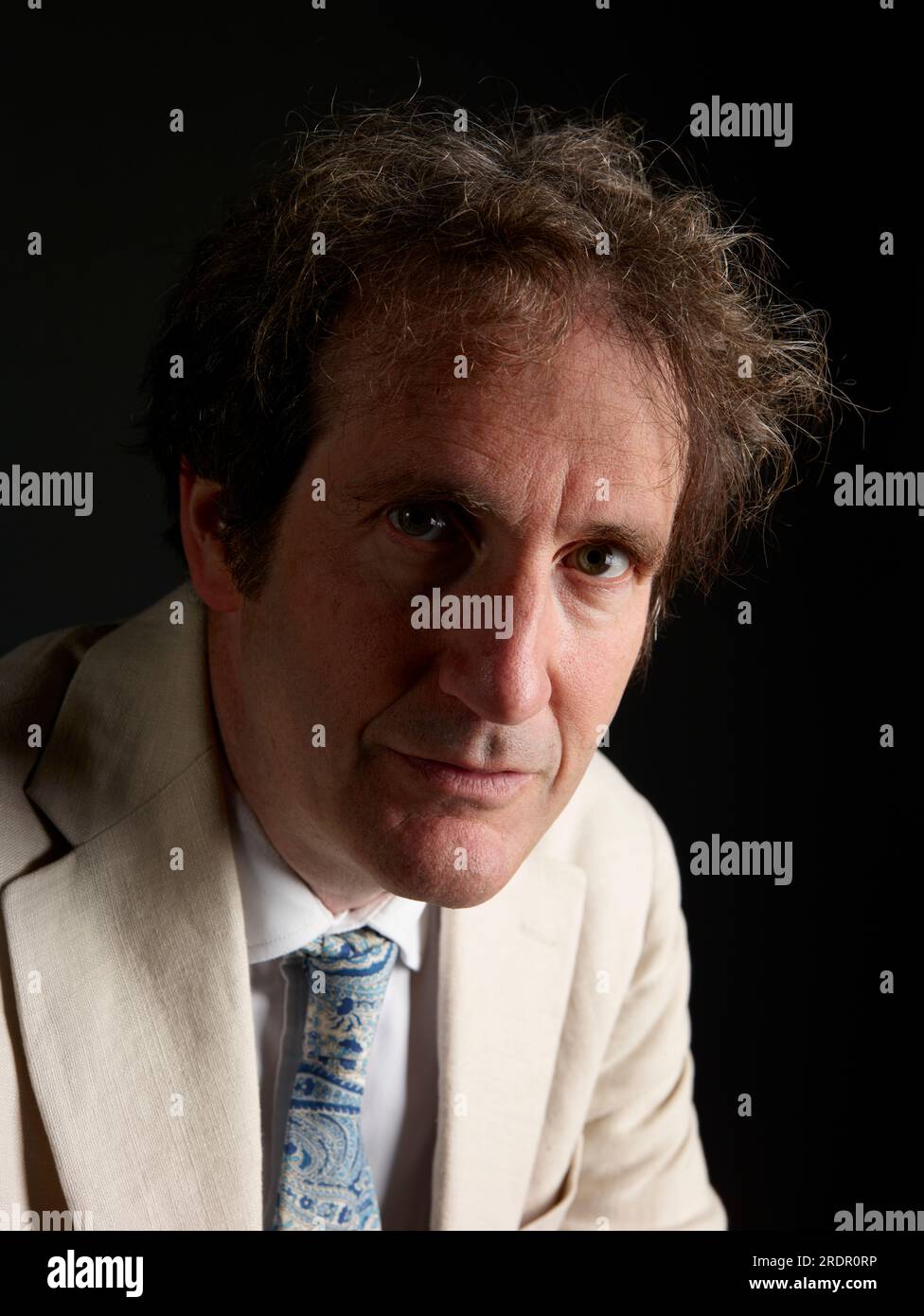 Joshua Levine ; The Oldie Literary Lunch 18-07-23, Harry Mount ; The National Liberal Club ; London ; Neil Spence Photography; Banque D'Images