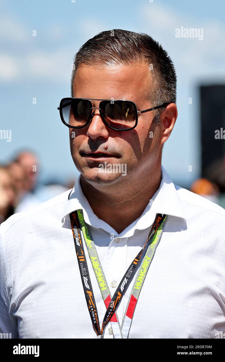 Budapest, Hongrie. 23 juillet 2023. Zsolt Baumgartner (HUN). Championnat du monde de Formule 1, Rd 12, Grand Prix de Hongrie, dimanche 23 juillet 2023. Budapest, Hongrie. Crédit : James Moy/Alamy Live News Banque D'Images