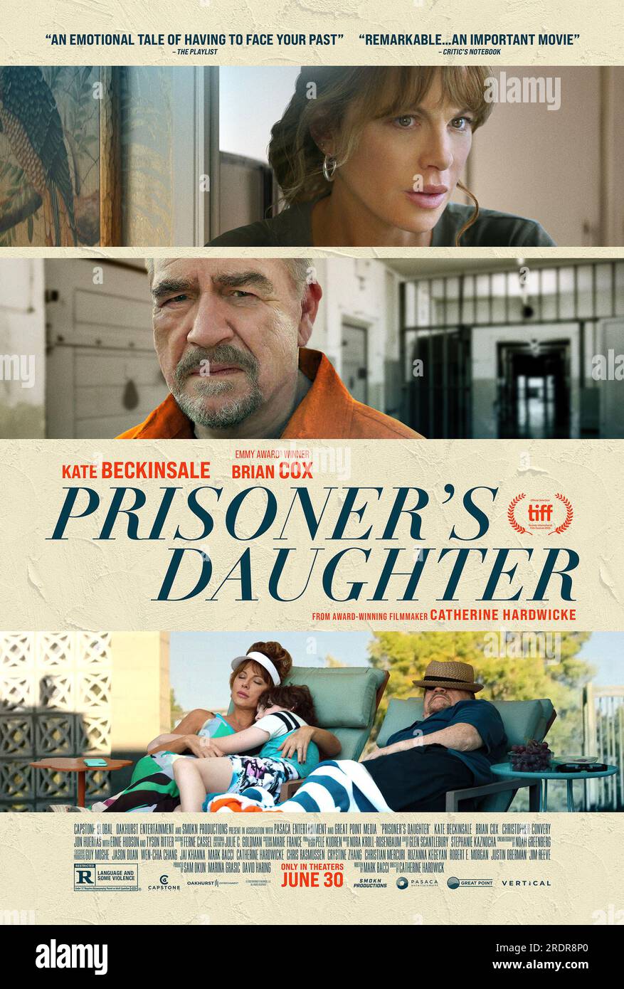 Affiche du film de la fille du prisonnier Kate Beckinsale & Brian Cox Banque D'Images