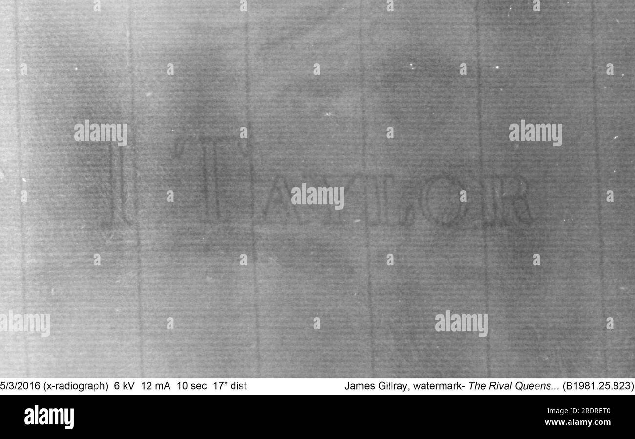 The Rival Queens, ou une chaleur politique pour Lege (Rege) et Grege 1789 de James Gillray Banque D'Images