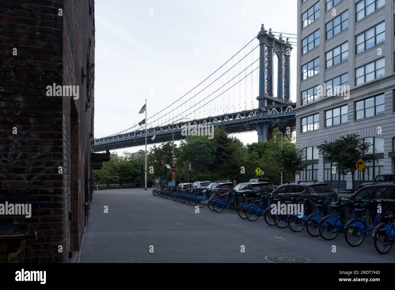 Détail architectural de Dumbo (abréviation de Down Under the Manhattan