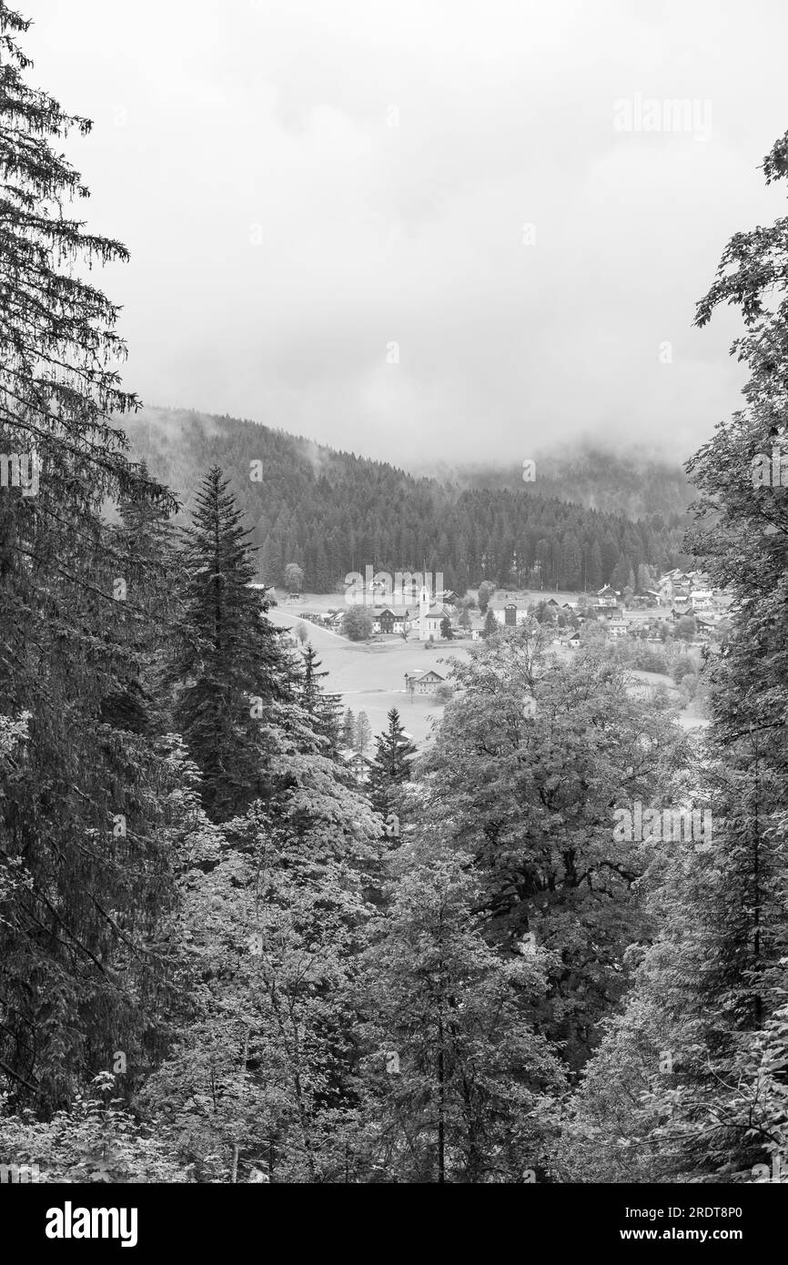 Dans les Alpes autrichiennes Banque D'Images