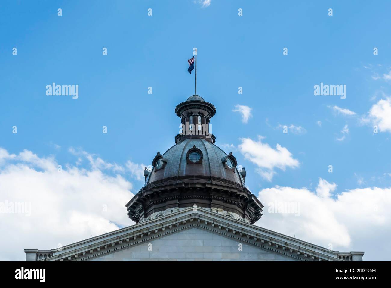 06 mai 2020, Columbia, Caroline du Sud, États-Unis : l'extérieur de la South Carolina State House à Columbia, Caroline du Sud Banque D'Images