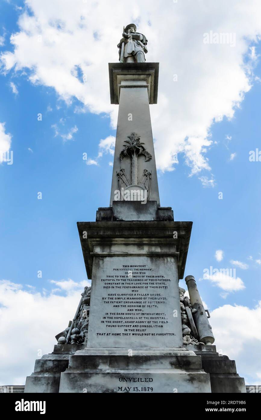 06 mai 2020, Columbia, Caroline du Sud, États-Unis : l'extérieur de la South Carolina State House à Columbia, Caroline du Sud Banque D'Images